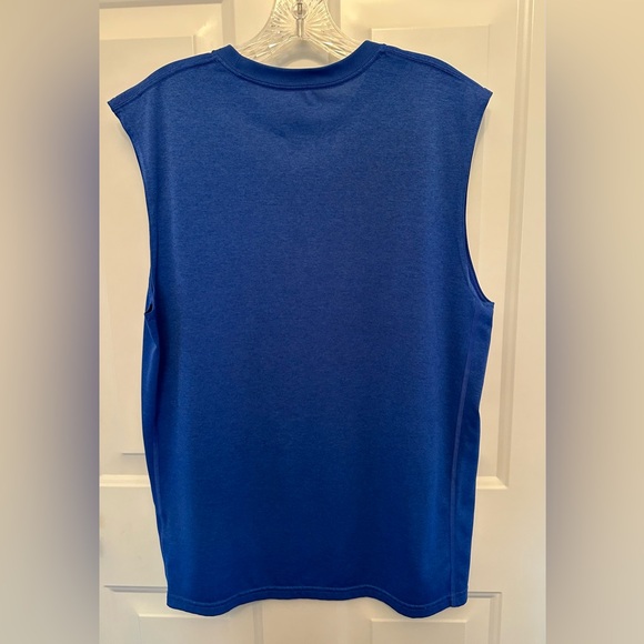 Nike Dri-FIT Sleeveless Training Top in Blue – Men’s Medium - Picture 7 of 8